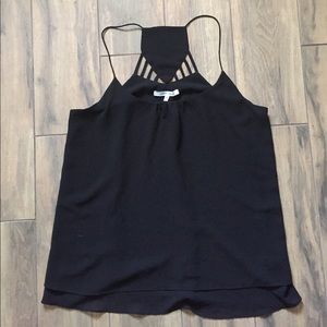 Naked Zebra spaghetti strap top